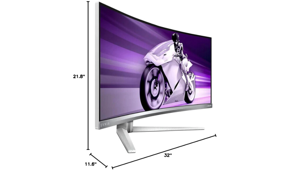 Pantalla Philips Evnia 34M2C8600 QD-OLED para juegos
