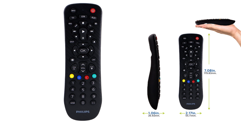 Philips control remoto universal para smart tv vizio