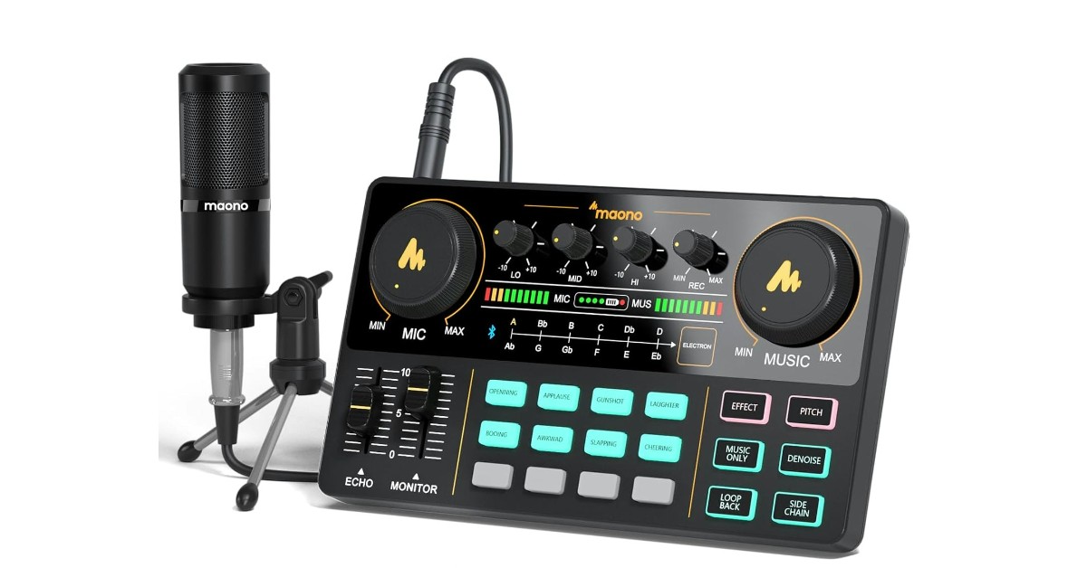 Podcast Equipment Bundle-MAONO 