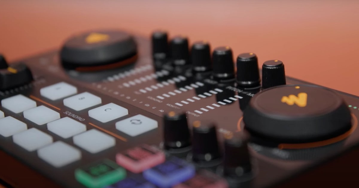 Mezclador de audio MAONO para podcast