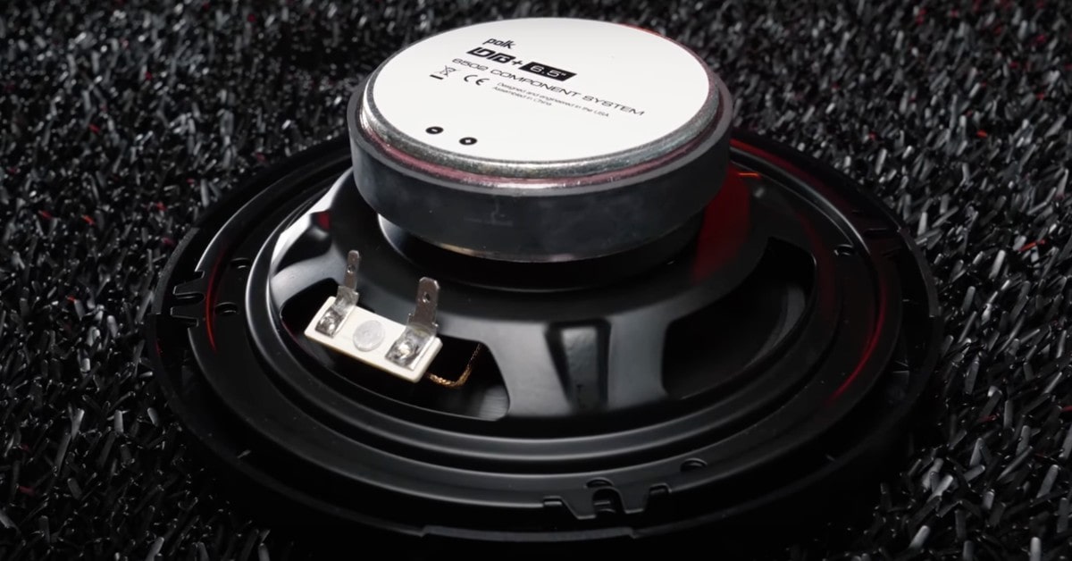 Polk Audio DB652 altavoces de coche de 6.5 pulgadas para bajos