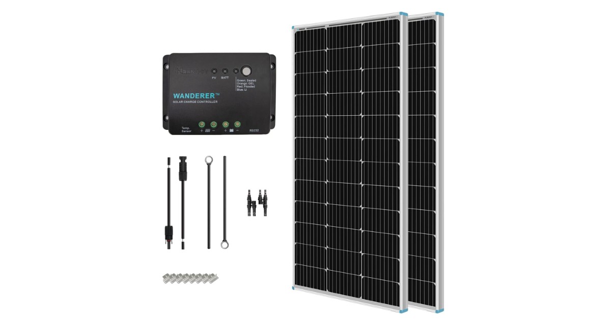 Renogy kit solar 200w completo