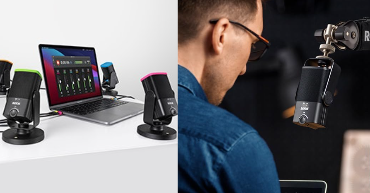 RODE NT-USB micrófono de condensador para streaming