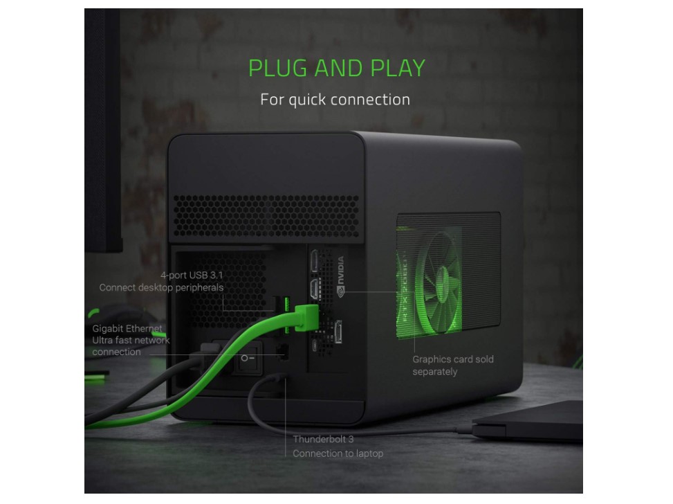 Base eGPU Razer Core X Chroma