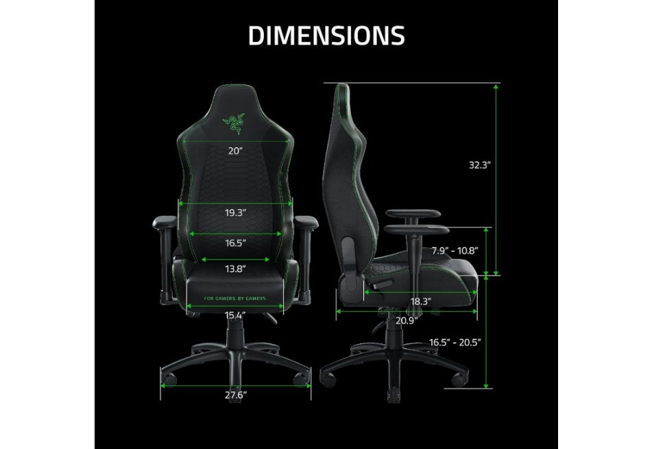 Asiento de juego Razer Iskur pro player