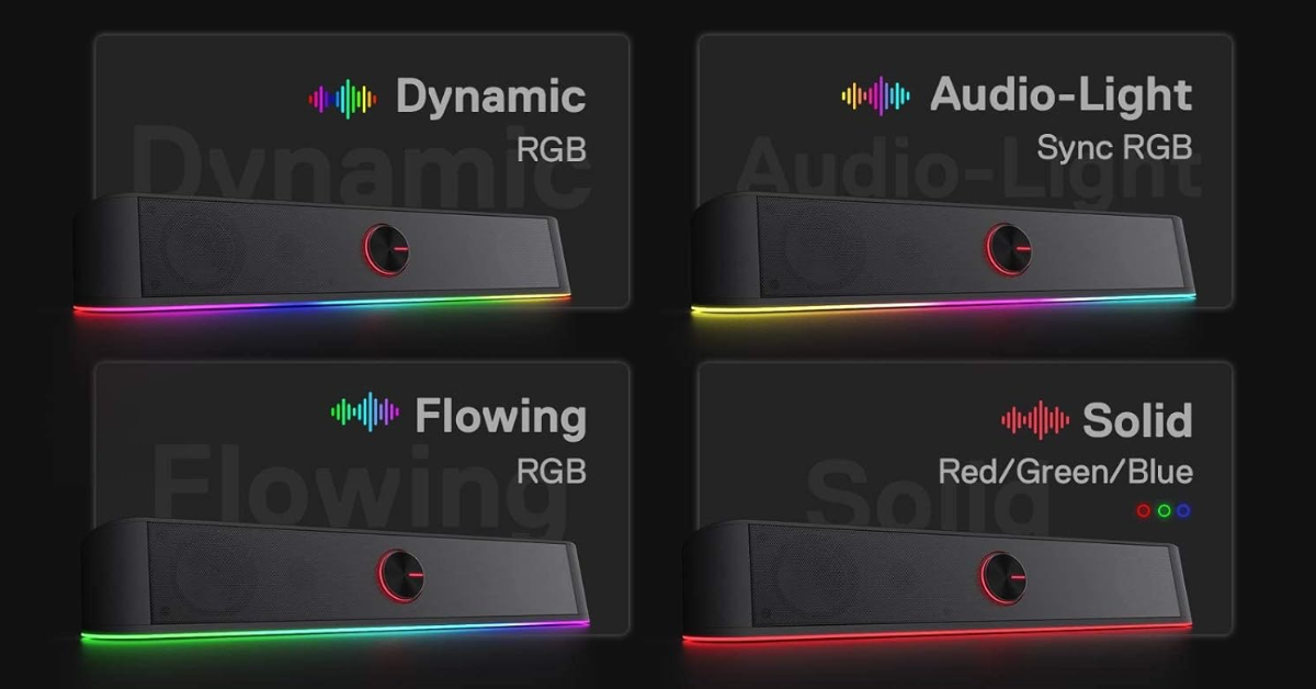 Redragon GS560 RGB mejores altavoces para ps5