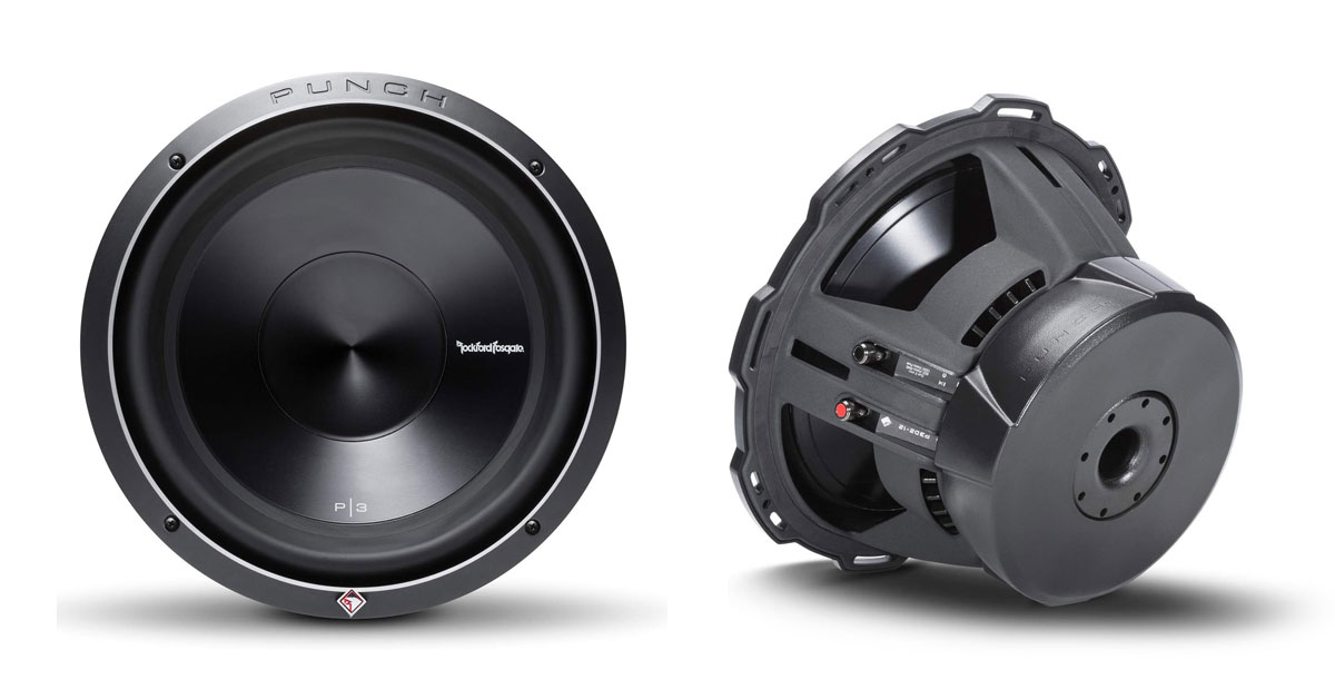 Rockford Fosgate Punch P3D2-12 mejor lista de subwoofers spl