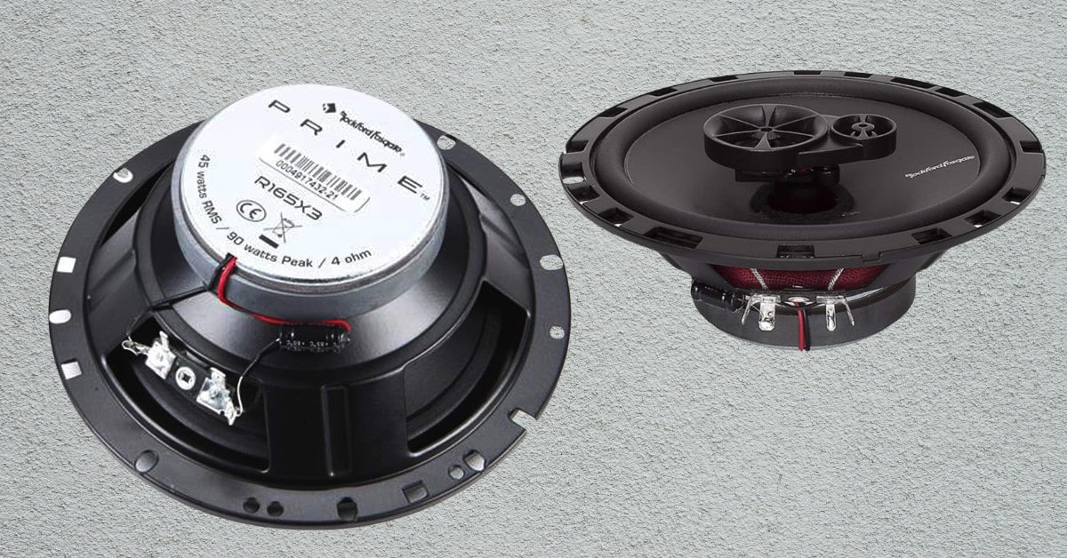 Rockford Fosgate R165X3 altavoces de 6.5 pulgadas con buenos bajos