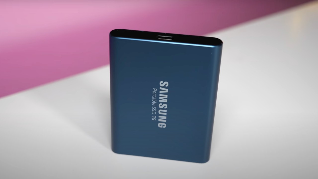 SAMSUNG T5 mejor ssd para edición de video