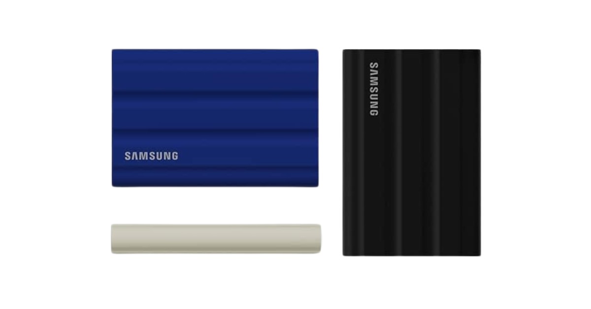 SAMSUNG T7 ssd para edición de vídeo