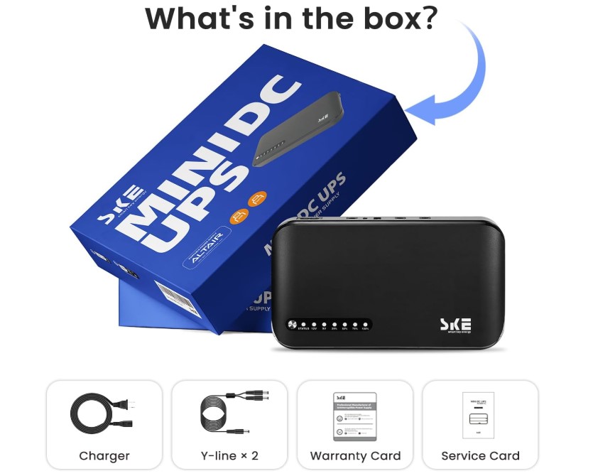 Enrutador de alimentación de reserva SKE DC20000 Plus