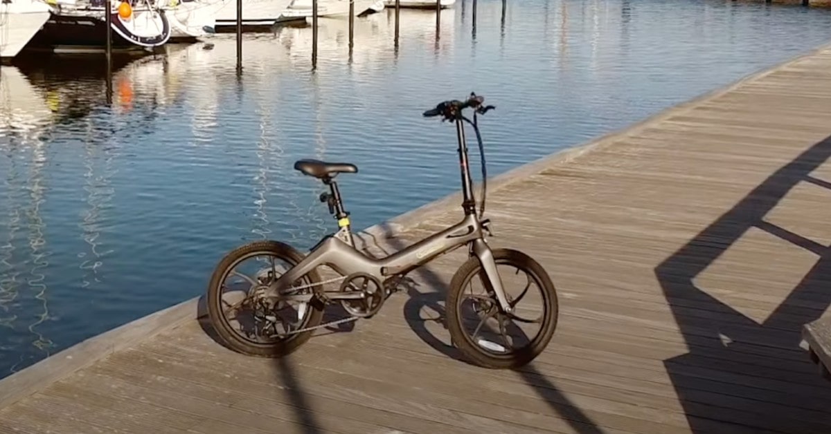 SachsenRAD E-Folding F11 bicicleta plegable ciclista pesado