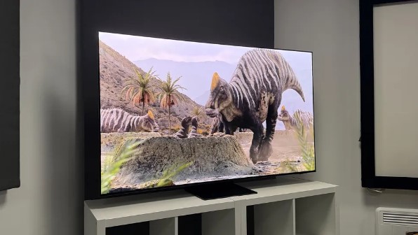 Televisor Samsung OLED S95F de 65 pulgadas con bajo retardo de entrada
