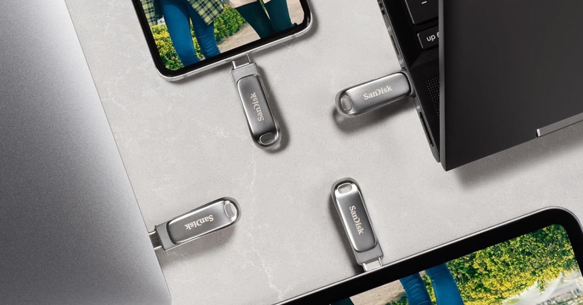 SanDisk 1TB Ultra Dual Drive Luxe hub usb para djs