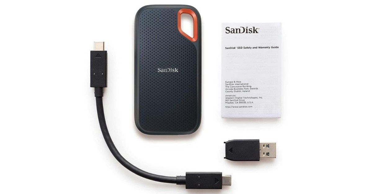 SSD portátil externo SanDisk SSD V2