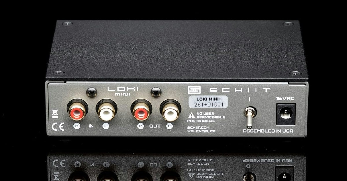 Schiit Loki Mini+ Configuración de EQ para equipo de sonido