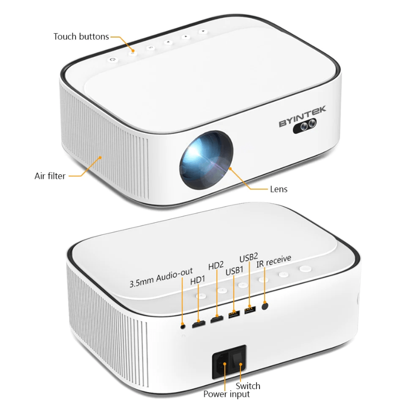 Proyector LCD Encalife Ultimate 4K