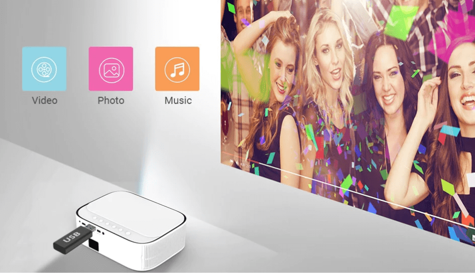 Proyector LED Encalife Ultimate 4K