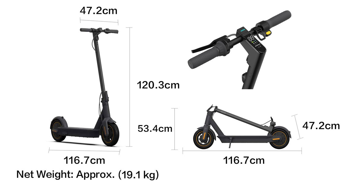 Segway-Ninebot MAX G30D II patinete motorizado para adultos