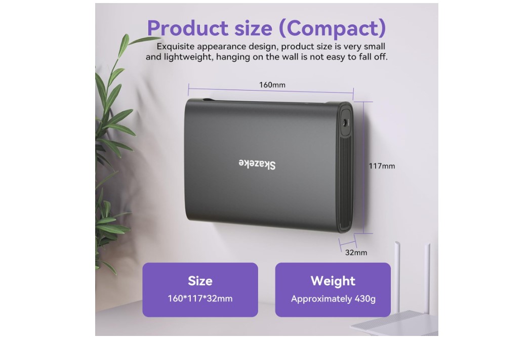 Skazeke 15000mAh mini UPS para router