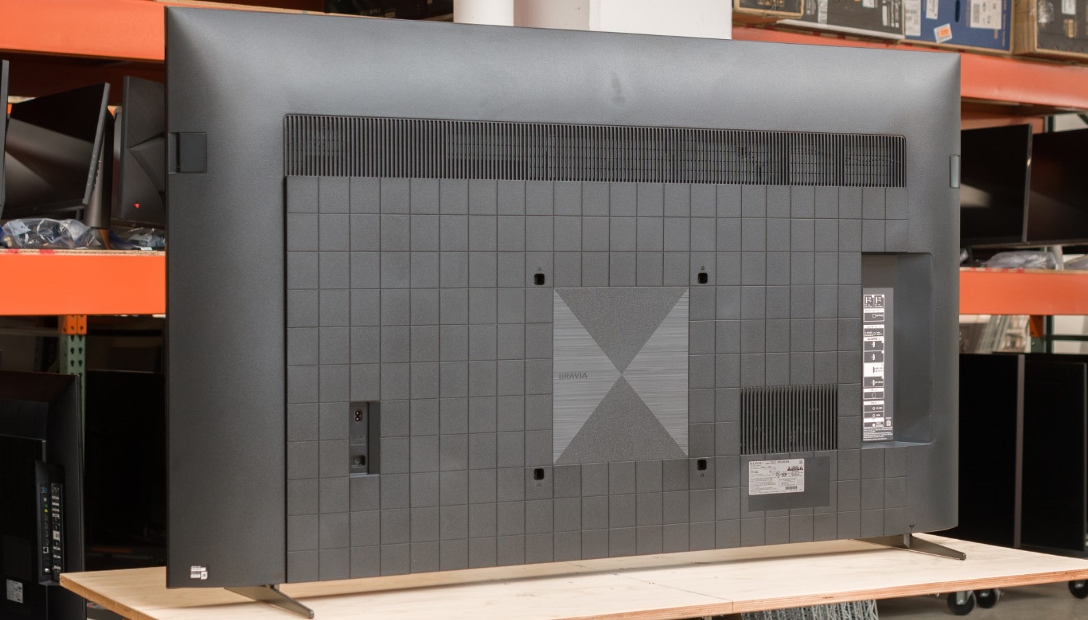 Sony X90K 55 pulgadas 4K Ultra HD TV garaje sin calefacción