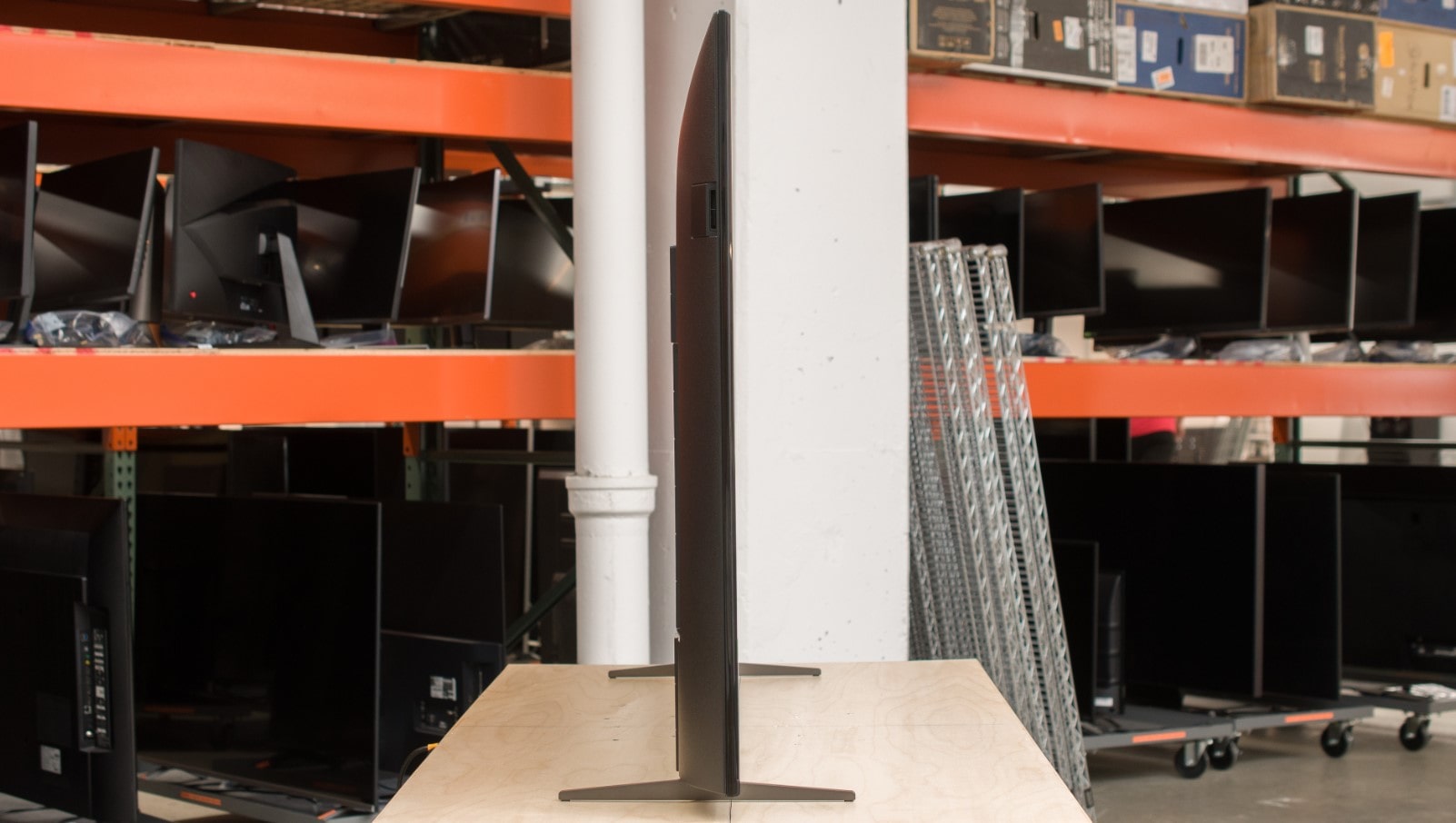 Televisor Sony X90K de 55 pulgadas 4K smart TV garaje