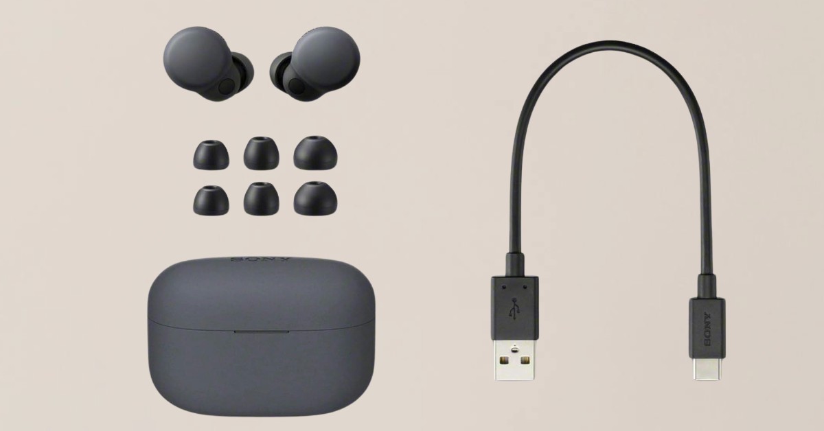 Sony LinkBuds S Noise Canceling Auriculares ergonómicos para oídos finos