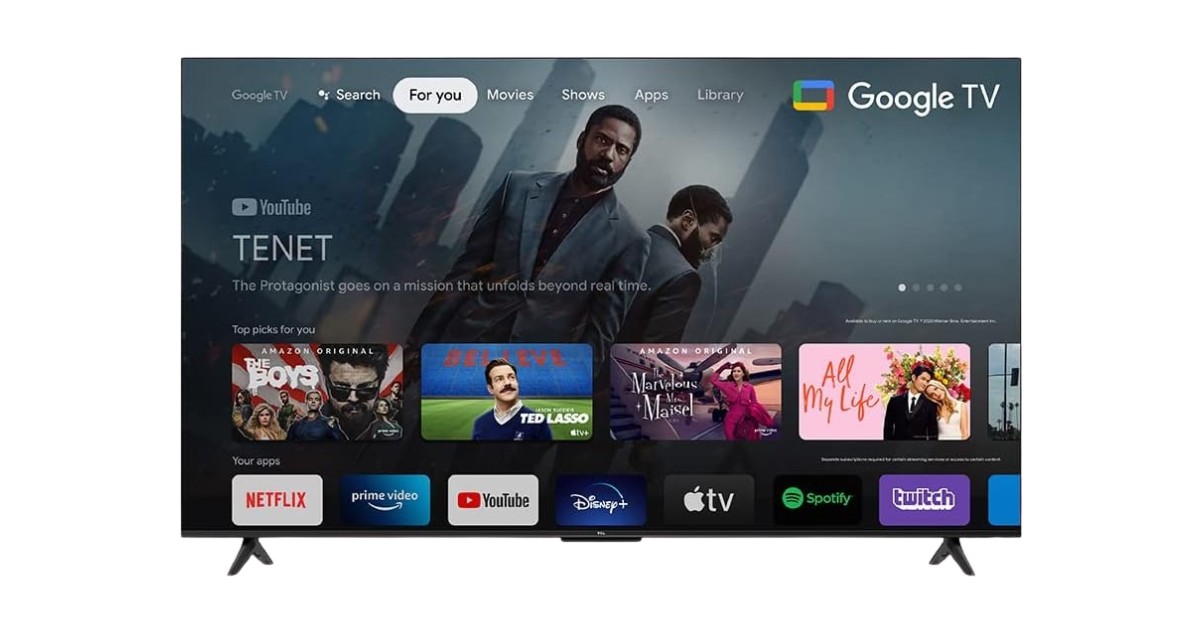 TCL 50P639 4K Mejor Smart TV de 50 pulgadas por menos de 500 €