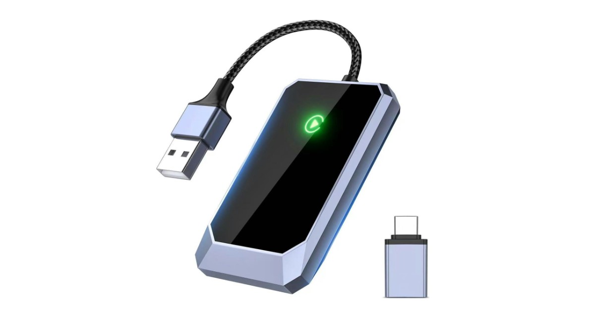 TERUNSOUl adaptador inalámbrico apple carplay