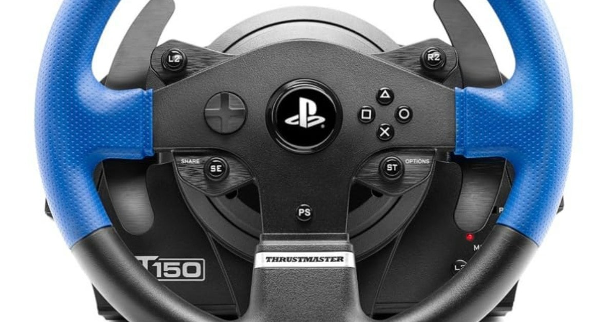 Thrustmaster T150 volante ps4 con pedales