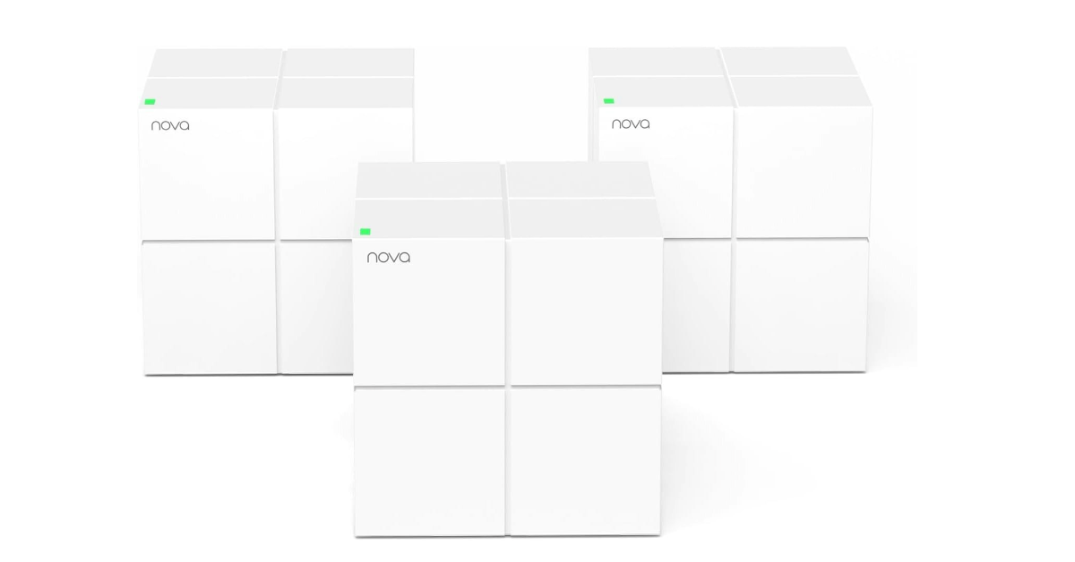 Tenda Nova Mesh WiFi System MW6 mejor router para starlink