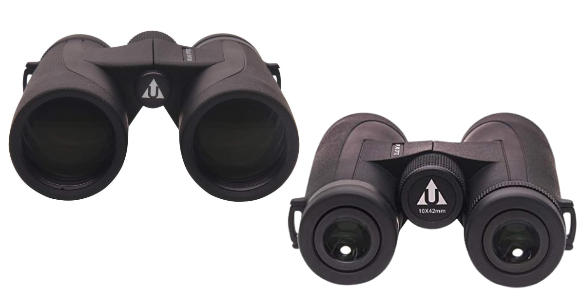 Upland Optics Perception 10x42 mejores binoculares para visión a larga distancia