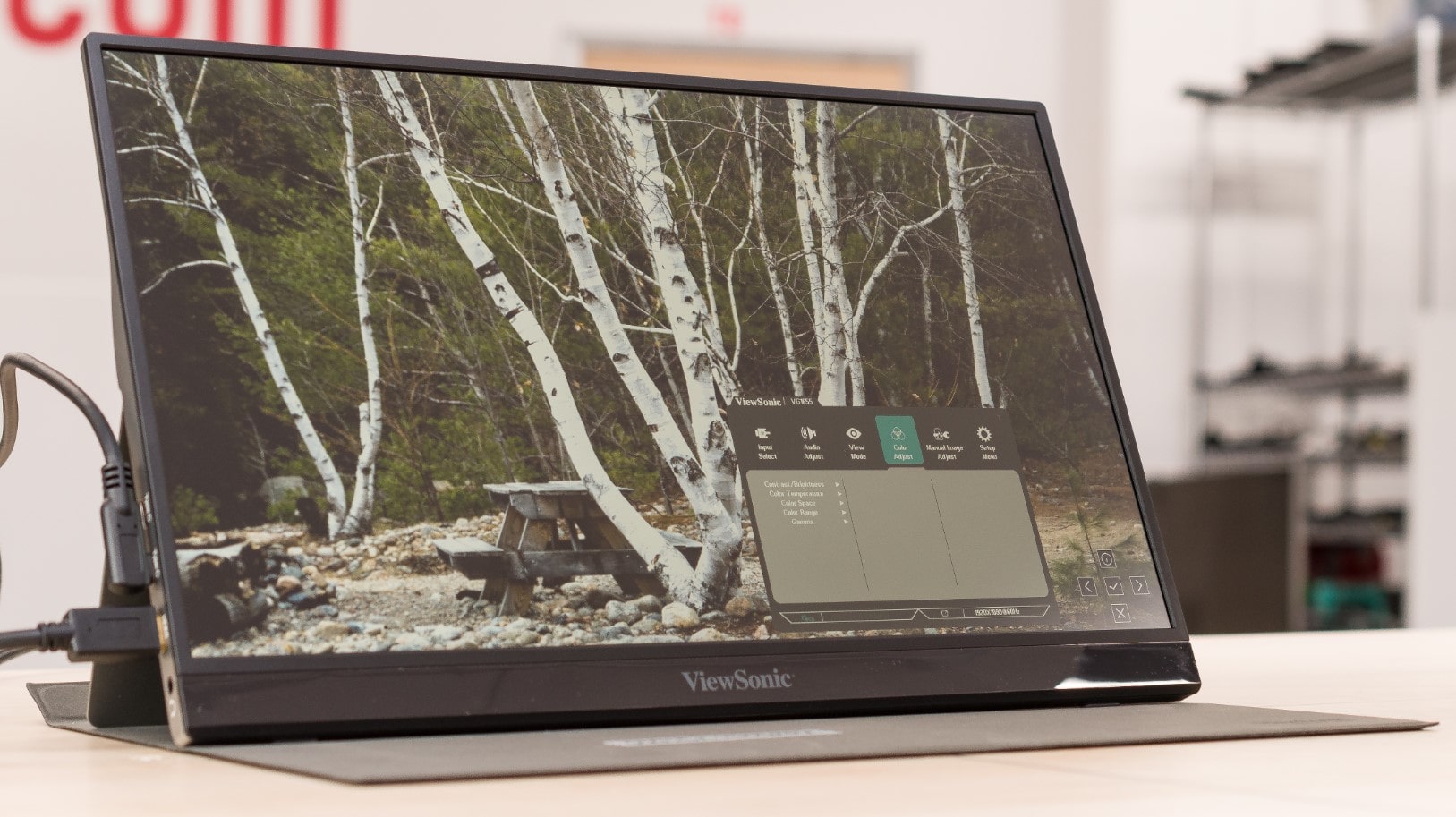 monitor para ordenador portátil ViewSonic VG1655