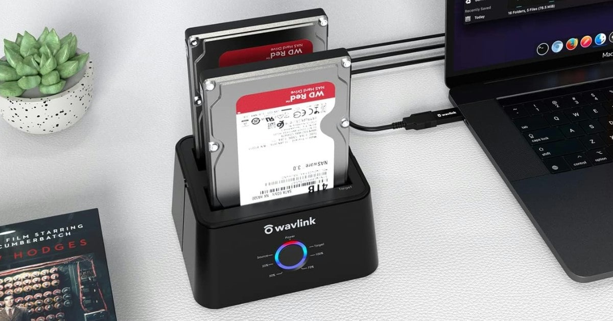 estacion para discos duros WAVLINK ST-334U