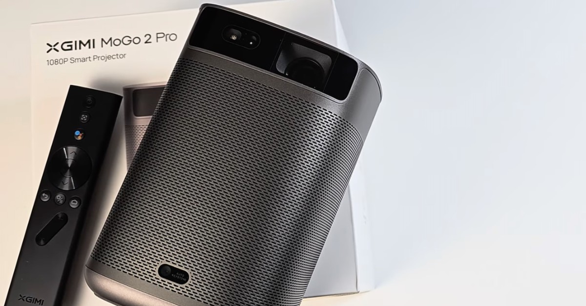 Mejores proyectores de cine al aire libre XGIMI MoGo 2 Pro 1080P