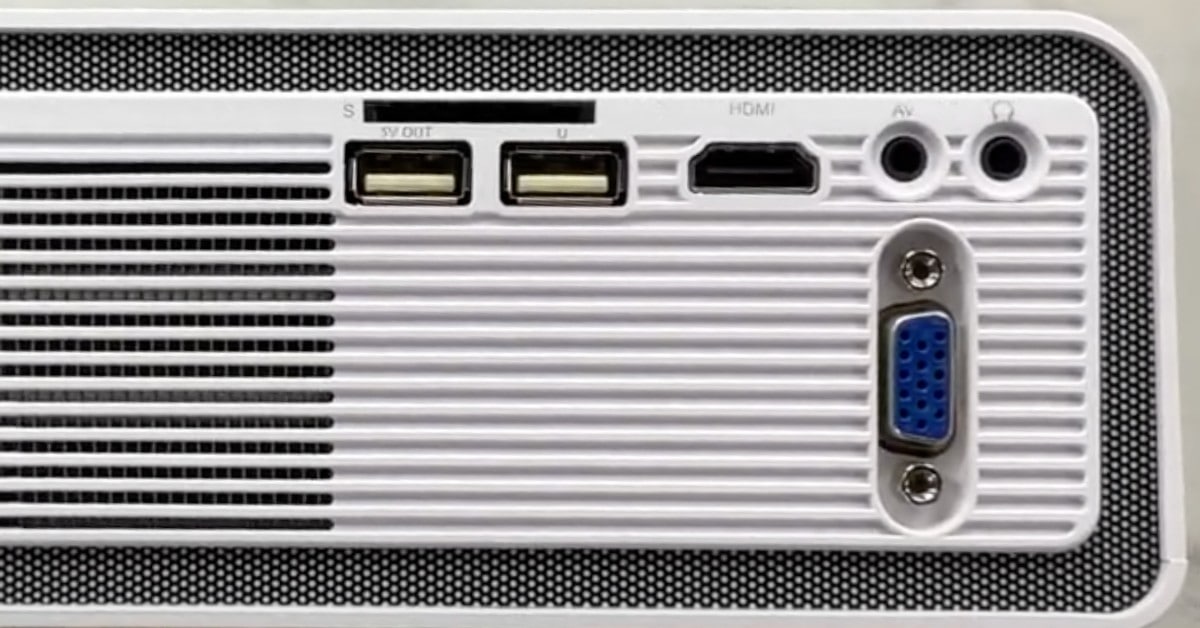 Yaber V5 proyectores para iphone