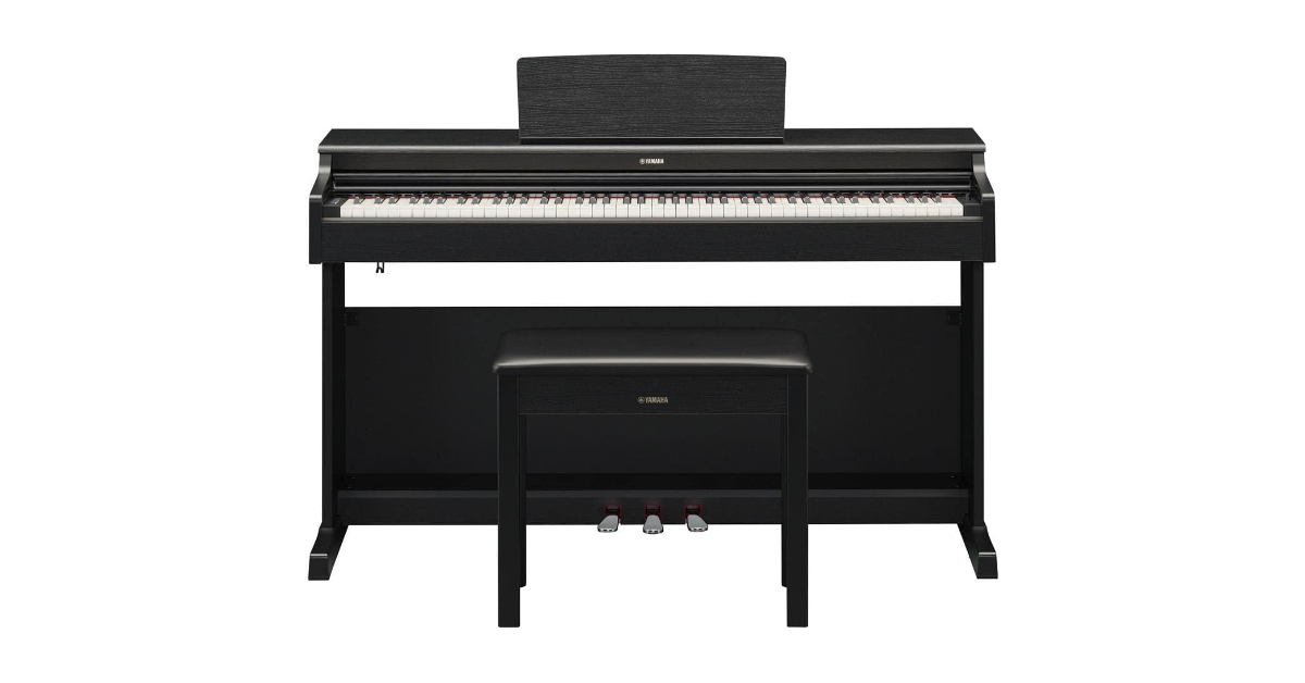 Yamaha YDP-165 mejor piano digital para música clásica