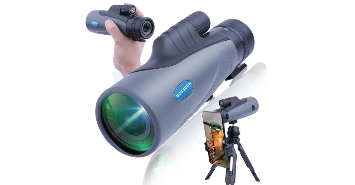 ‎NEYLANG 30x50 mejor telescopio monocular para teléfono