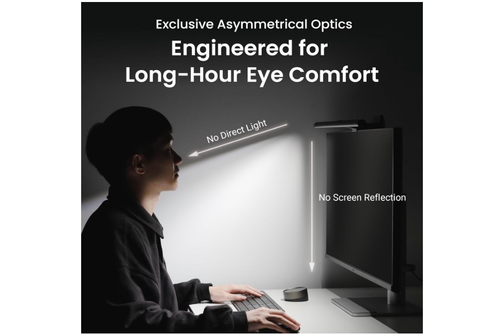  Solución de retroiluminación para monitores BenQ ScreenBar Halo 2