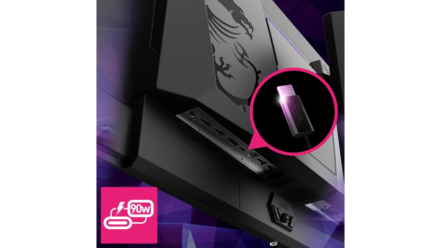 Monitor MSI MPG 321URX QD-OLED de 32 pulgadas para juegos