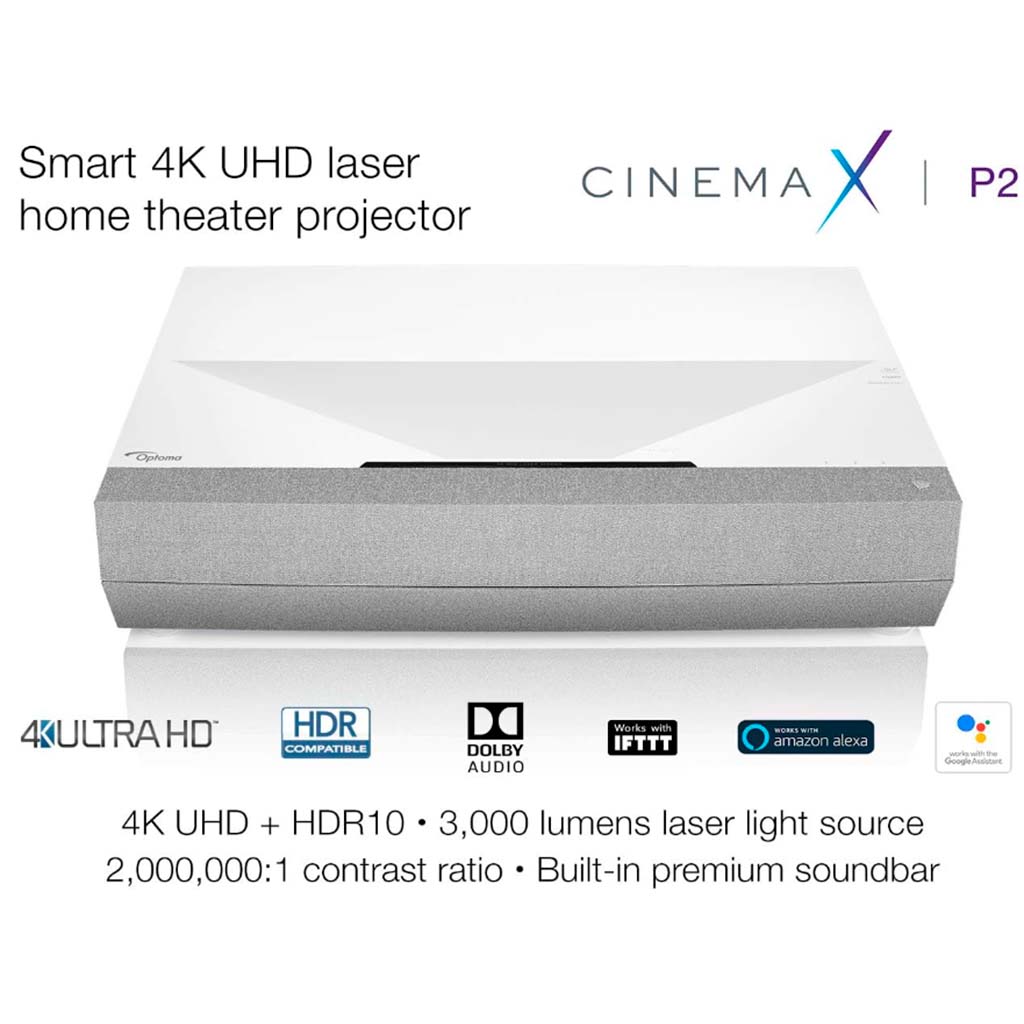 Proyector Optoma CinemaX P2 DLP Mejor proyector Optoma