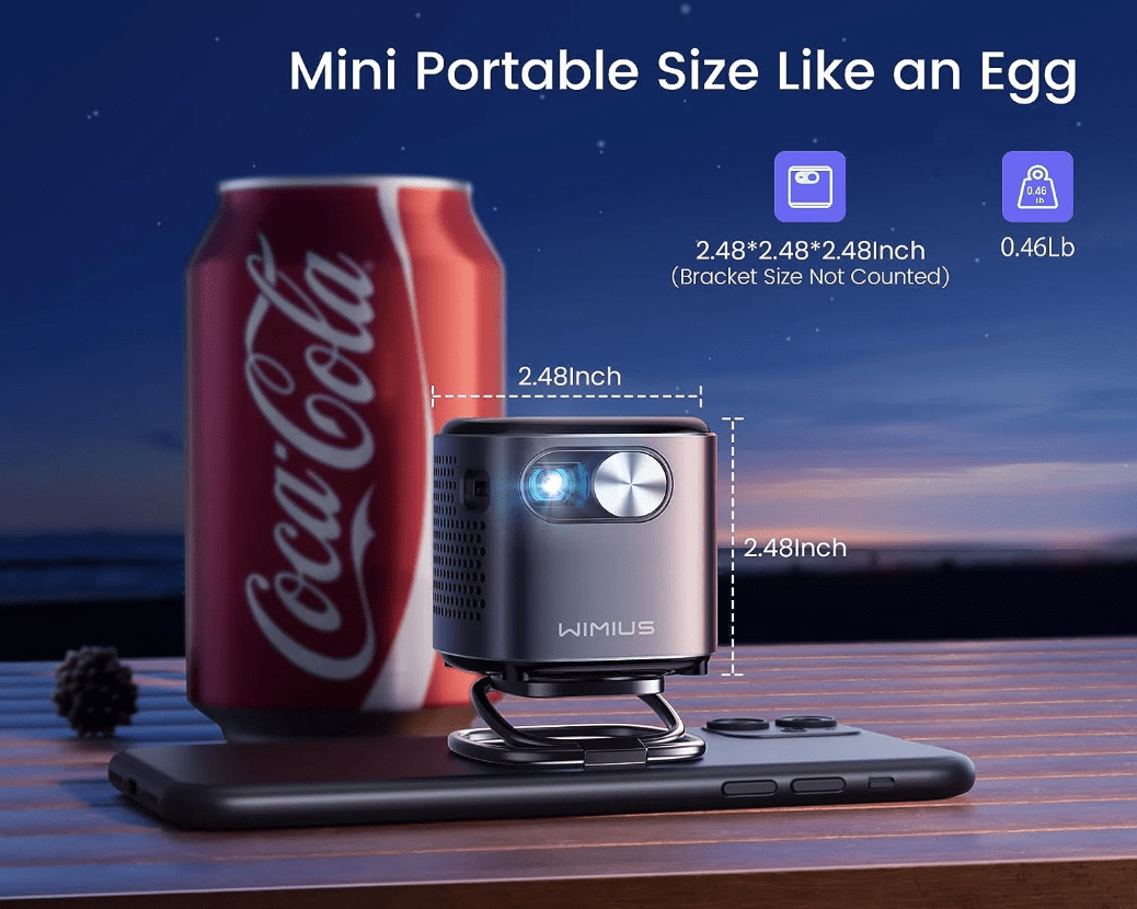 Proyector digital Wimius Q2 Pico proyectores wimius