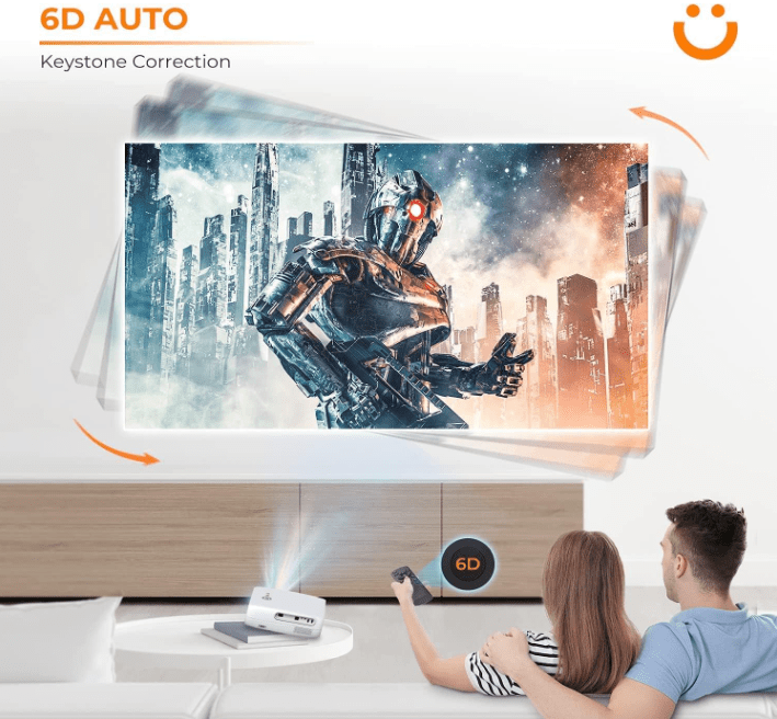 Proyector LCD YABER V7 Mejor proyector Yaber