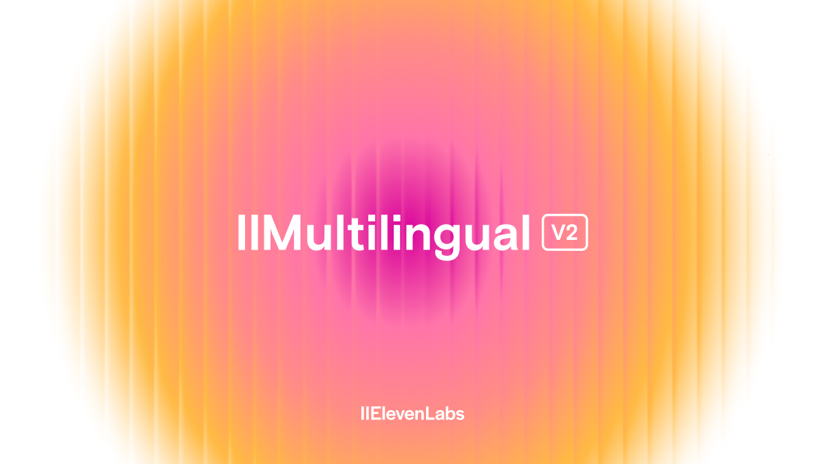 El servicio de generación de voz de ElevenLabs ha salido de la fase beta y es compatible con 30 idiomas. El servicio de generación de voz de ElevenLabs ha salido de la fase beta y es compatible con 30 idiomas.