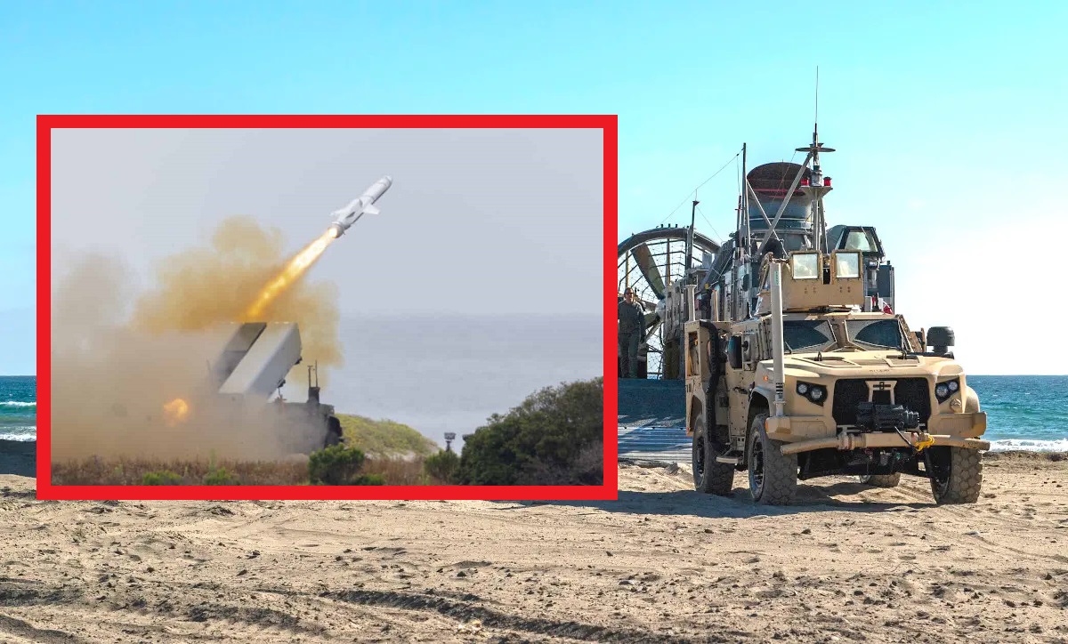 El Cuerpo de Marines de EEUU realizó la primera prueba de disparo desde 2021 del sistema no tripulado NMESIS con misiles NSM para destruir buques enemigos