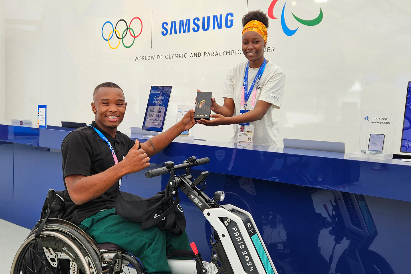 Samsung ha donado 5.000 smartphones Galaxy Z Flip 6 a los participantes en los Juegos Paralímpicos de 2024 en París Samsung ha donado 5.000 smartphones Galaxy Z Flip 6 a los participantes en los Juegos Paralímpicos de 2024 en París