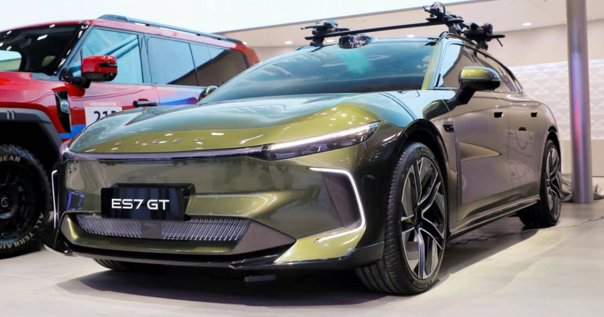 Exeed Exlantix ES7 GT: Avance en el Auto Show de Guangzhou 2025