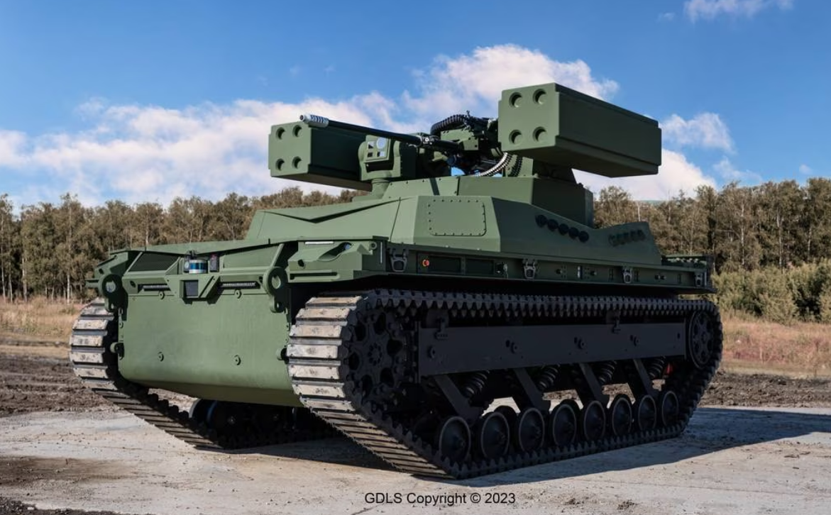 General Dynamics ha equipado al robot TRX con el último sistema de defensa antiaérea M-SHORAD General Dynamics ha equipado al robot TRX con el último sistema de defensa antiaérea M-SHORAD