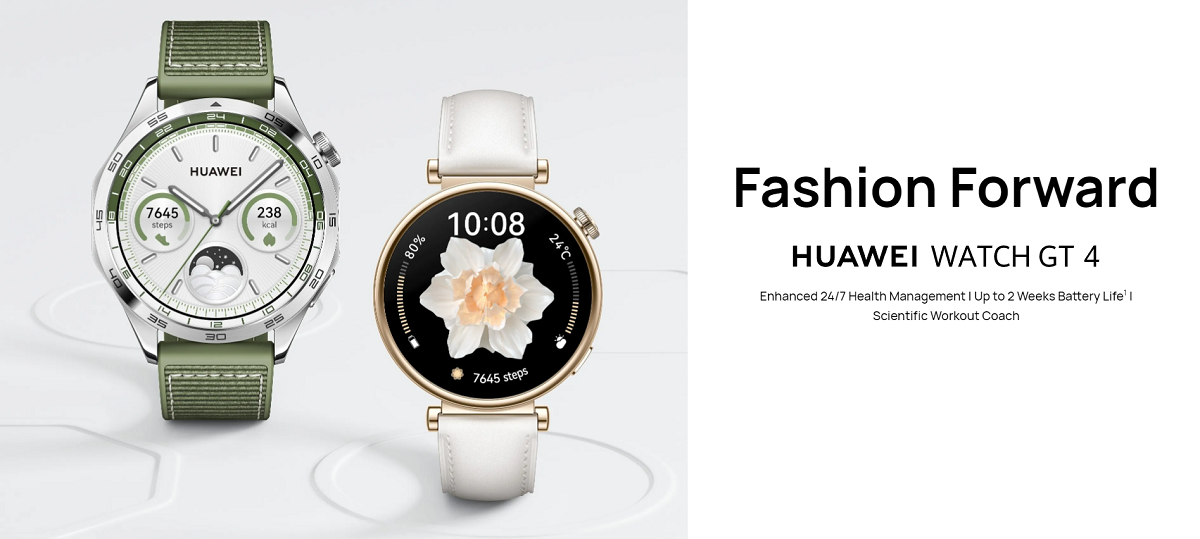 Huawei Watch GT4: dos versiones de reloj inteligente con NFC y GPS a partir de 249 euros Huawei Watch GT4: dos versiones de reloj inteligente con NFC y GPS a partir de 249 euros
