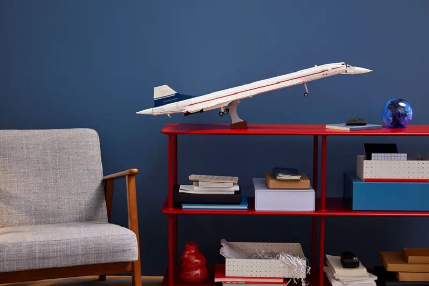 LEGO ha presentado un modelo de 200 dólares del avión supersónico de pasajeros Concorde LEGO ha presentado un modelo de 200 dólares del avión supersónico de pasajeros Concorde